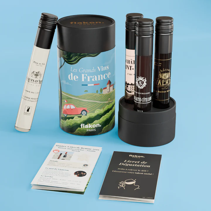 Coffret dégustation de vin