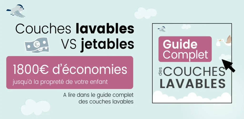 Liste de naissance écologique : économies couches lavables