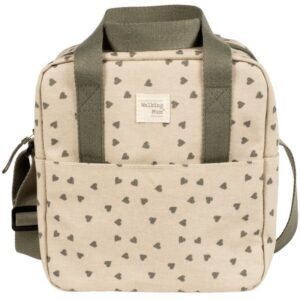 Sac isotherme biberons coeurs Poppy Cannelle