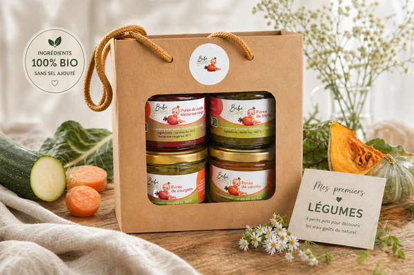 Des petits pots artisanaux : le cadeau naissance qui a du sens